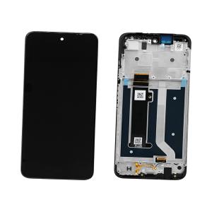 DISPLAY LCD PER MOTOROLA XT2363-2 MOTO G34 5G NERO CON FRAME