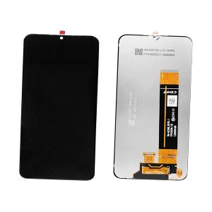 DISPLAY LCD PER SAMSUNG A236B A23 5G NERO - OEM SERVICE PACK (FLAT SM-A236B REV0.1 CDOT)