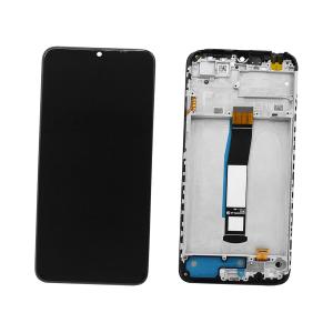 DISPLAY LCD PER XIAOMI POCO C40 NERO CON FRAME