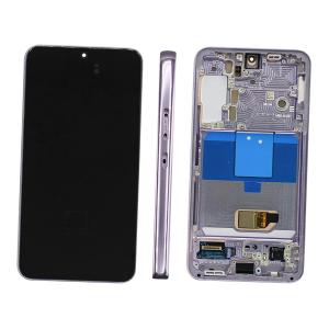 DISPLAY LCD PER SAMSUNG S901B S22 VIOLA / BORA PURPLE CON FRAME GH82-27520G GH82-27521G - SERVICE PACK