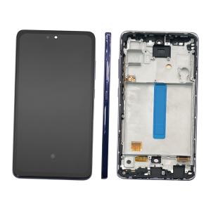 DISPLAY LCD PER SAMSUNG A525F A526B A52 VIOLA CON FRAME (AMOLED) (O/S)