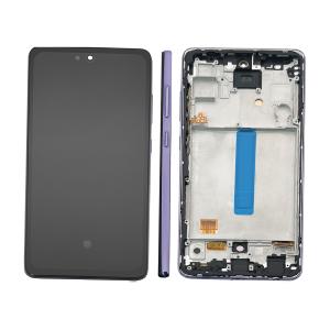 DISPLAY LCD PER SAMSUNG A528B A52S VIOLA CON FRAME (AMOLED) (O/S)