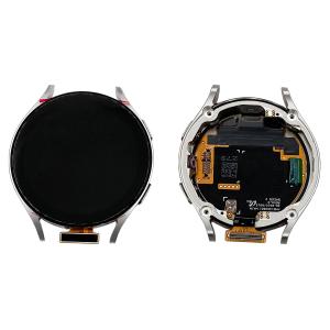 DISPLAY LCD PER SAMSUNG R915F WATCH5 LTE 44mm SILVER CON FRAME GH97-27618C - SERVICE PACK