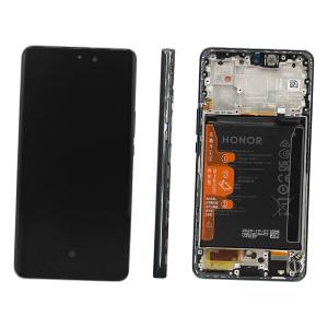DISPLAY LCD PER HUAWEI HONOR MAGIC6 LITE VERDE CON FRAME + BATTERIA 0235AHHQ 0235AHHV SERVICE PACK