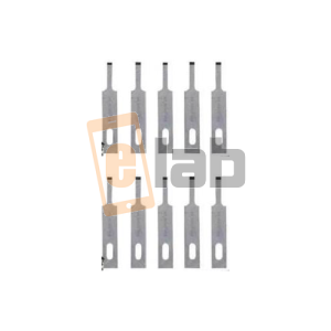 LAMETTE PER LAVORAZIONE FLAT FACE-ID - SET 10 LAME - WYLIE