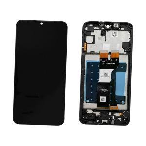 DISPLAY LCD PER SAMSUNG A057F A057G A05S NERO CON FRAME - OEM SERVICE PACK