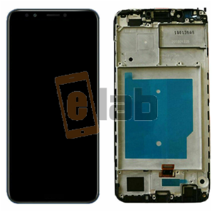 DISPLAY - LCD HUAWEI Y7 2018 / HONOR 7C NERO CON FRAME LDN-L01 LDN-L21 LDN-LX2 LDN-LX3 LDN-AL30 LDN-AL40 AUM-L41