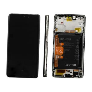 DISPLAY LCD PER HUAWEI HONOR MAGIC6 LITE ARANCIONE CON FRAME + BATTERIA 0235AHHS 0235AHHT - SERVICE PACK