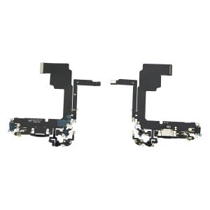 FLAT DOCK RICARICA PER IPHONE 15 PRO BLU TITANIO (AAA)