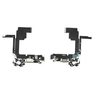 FLAT DOCK RICARICA PER IPHONE 15 PRO BIANCO TITANIO (AAA)