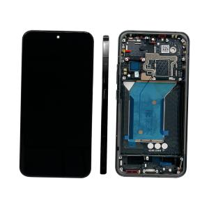 DISPLAY LCD PER XIAOMI 14 5G NERO CON FRAME 56000400N300 - SERVICE PACK