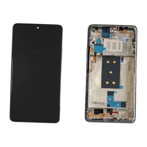 DISPLAY LCD PER XIAOMI MI 11T SILVER CON FRAME 560003K11R00 - SERVICE PACK