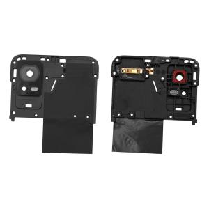 VETRO FOTOCAMERA POSTERIORE PER TCL 408 T507D NERO