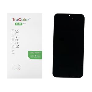 DISPLAY LCD PER SAMSUNG A155F A156B A15 NERO CON FRAME (HARD OLED iTruColor) (O/S)