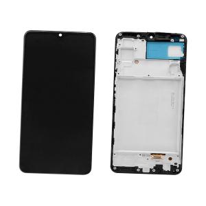 DISPLAY LCD PER SAMSUNG A225F A22 4G NERO CON FRAME (HARD OLED iTruColor) (O/S)