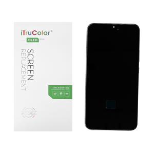 DISPLAY LCD PER SAMSUNG S906B S22 PLUS BIANCO / CREAM / SKY BLUE CON FRAME (SOFT OLED iTruColor)