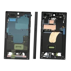 COVER CENTRALE S918B S23 ULTRA 5G NERO GRAPHITE / ROSSO GH96-15833E - SERVICE PACK