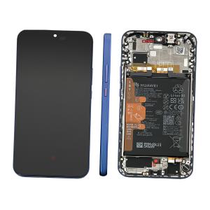 DISPLAY LCD PER HUAWEI NOVA 12S BLU CON FRAME + BATTERIA 02356BMY