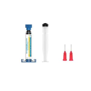 ADESIVO LIQUIDO NERO JCID UF6008 PER RIEMPIMENTO IC / BGA CON PUTTER