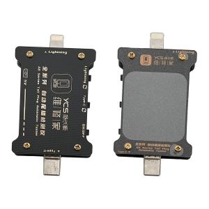 TESTER DOCK RICARICA YCS CON RILEVAMENTEO AUTOMATICO TYPE-C / LIGHTNING