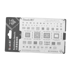 STENCIL PER REBALLING IC CHIP QIANLI QS530 PER CPU SAMSUNG