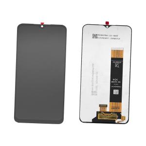 DISPLAY LCD PER SAMSUNG A137F A13 NERO - OEM SERVICE PACK (FLAT SM-M236B V04 TM LTPS)