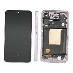 DISPLAY LCD PER SAMSUNG A556B A55 5G VIOLA / AWESOMELILAC CON FRAME GH82-34305C