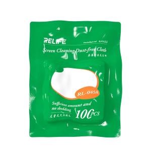 CONFEZIONE PANNI ANTISTATICI IN MICROFIBRA RELIFE RL-045A 10X10CM (100PZ)