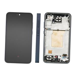 DISPLAY LCD PER SAMSUNG A356B A35 5G BLU NAVY / AWESOME NAVY CON FRAME GH82-34221A