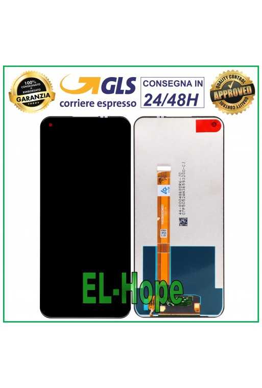 DISPLAY LCD PER OPPO A33 - A53 2020 A53S CPH2127 CPH2135 TOUCH SCREEN VETRO NERO