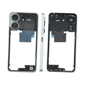 COVER CENTRALE PER XIAOMI REDMI 13C BLU / GLACIER WHITE 560003C3UA00 - SERVICE PACK