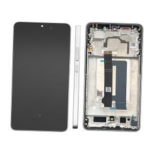 DISPLAY LCD PER XIAOMI POCO X6 PRO 5G GRIGIO CON FRAME 560001N11A00 - SERVICE PACK