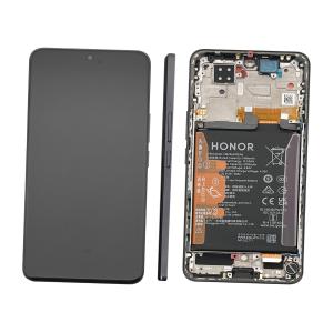 DISPLAY LCD PER HONOR 200 NERO CON FRAME 0235AKHV 0235ALRJ