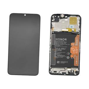 DISPLAY LCD PER HONOR X6A WDY-LX1 / X5 PLUS WOD-LX1 NERO CON FRAME + BATTERIA 0235AJLY 0235ALQY 0235AJMA - SERVICE PACK