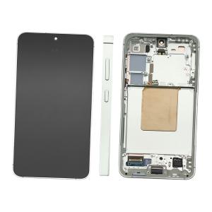 DISPLAY LCD PER SAMSUNG S921B S24 5G VERDE / JADE GREEN CON FRAME GH82-33287E