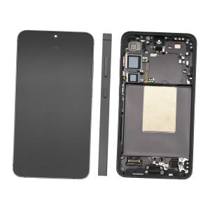 DISPLAY LCD PER SAMSUNG S926B S24 PLUS 5G NERO CON FRAME GH82-33410A - SERVICE PACK