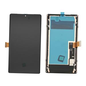 DISPLAY LCD PER GOOGLE PIXEL 6 PRO GLUOG G8VOU NERO CON CORNICE FRAME (AMOLED)