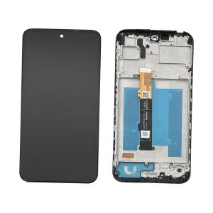 DISPLAY LCD PER MOTOROLA XT2167 MOTO G41 NERO CON FRAME (AMOLED)