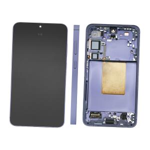 DISPLAY LCD PER SAMSUNG S926B S24 PLUS 5G VIOLA / COBALT VIOLET CON FRAME GH82-33410C