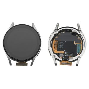 DISPLAY LCD PER SAMSUNG R861 WATCH FE 40mm SILVER CON FRAME GH97-30050B SERVICE PACK
