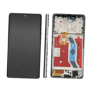 DISPLAY LCD PER HUAWEI HONOR MAGIC 5 LITE SILVER CON FRAME (AMOLED)