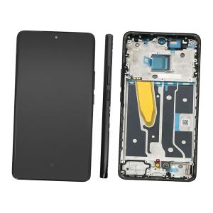 DISPLAY LCD PER REALME 11 PRO+ PLUS RMX3740 RMX3741 NERO / ASTRAL BLACK CON FRAME (AMOLED)