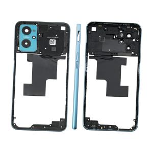 COVER CENTRALE PER REALME 9i RMX3491 BLU / PRISM BLUE