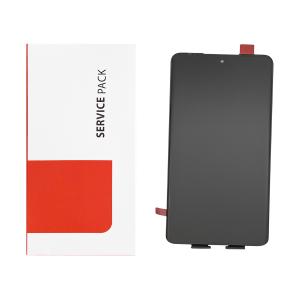 DISPLAY LCD PER MOTOROLA XT2303-2 EDGE 40 / XT2307-1 EDGE 40 NEO NERO (AMOLED) - OEM SERVICE PACK