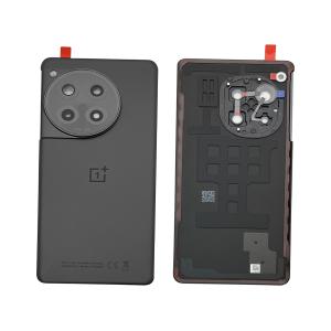 BACK COVER PER ONEPLUS 12R CPH2609 NERO / IRON GREY 621033000183 - SERVICE PACK
