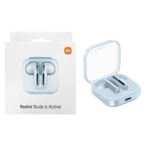 AURICOLARE BLUETOOTH XIAOMI REDMI BUDS 6 ACTIVE HANDSFREE BLU BHR8394GL - BLISTER RETAIL