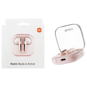 AURICOLARE BLUETOOTH XIAOMI REDMI BUDS 6 ACTIVE HANDSFREE ROSA BHR8395GL - BLISTER RETAIL