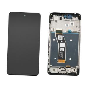 DISPLAY LCD PER MOTOROLA XT2423 MOTO G24 NERO CON FRAME 5D68C23810