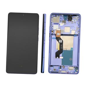 DISPLAY LCD PER MOTOROLA XT2403-2 MOTO EDGE 50 PRO VIOLA CON FRAME 5D68C24093