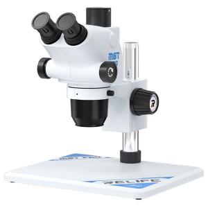 MICROSCOPIO RELIFE RL-M6T PRO-B11 TRINOCULARE 6.5-65X CON INTERFACCIA 0.5CTV - BIANCO